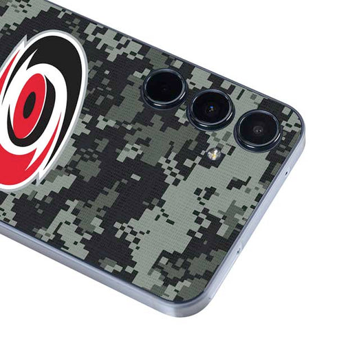 NHL Carolina Hurricanes Camo Galaxy A36 5G Skin